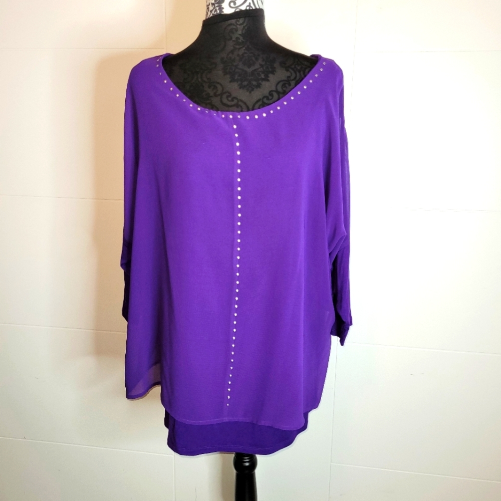 Sheer blouse